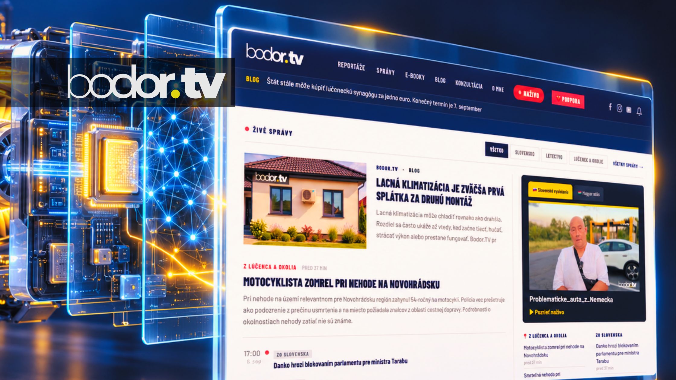 ELADÓ A BODOR.TV „MOTORJA”: televízióknak, médiumoknak és tartalomkészítőknek, akik saját kezükben akarják tartani tartalmaikat