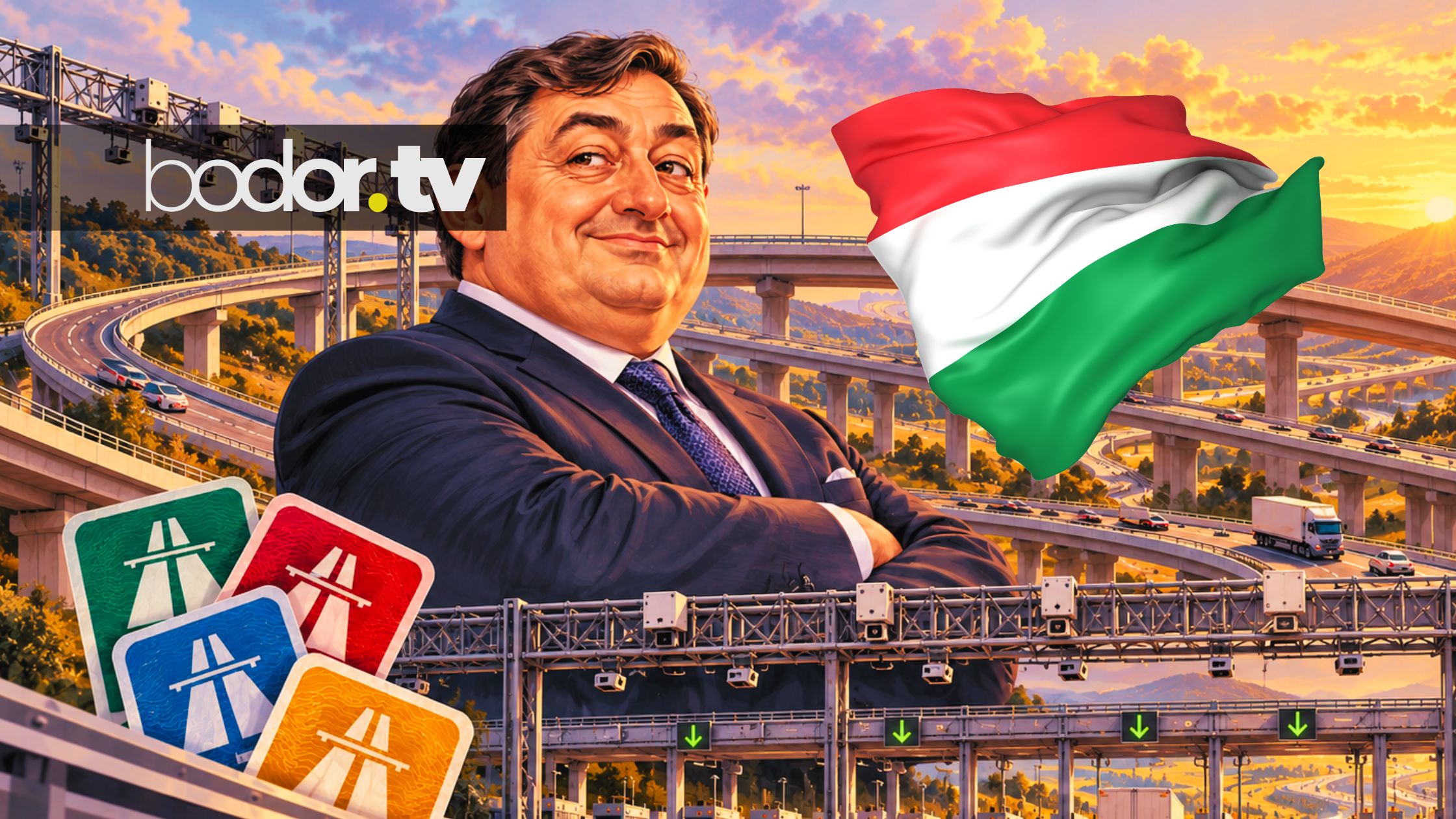 Maďari rozoberajú Mészárosov diaľničný systém. Skončí s ním aj Petkov&Co?